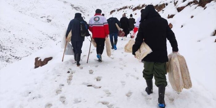 حادثه دیدگان کولاک برف سرعین نجات یافتند