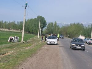 تعلل مسئولان و تدوام تصادفات در جاده ارجستان