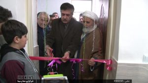 تجهیر و نوسازی مدرسه ابتدایی جامی از سوی خیر جوان+فیلم